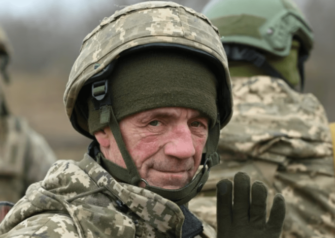 Мобилизация после 50 лет в Украине